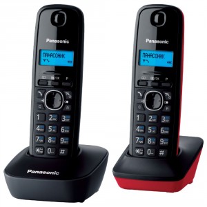 Беспроводной телефон DECT Panasonic KX-TG1612RU3