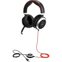Гарнитура проводная Jabra EVOLVE 80 UC Stereo